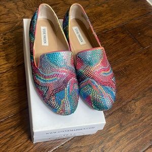 Multi color Steve Madden flats
